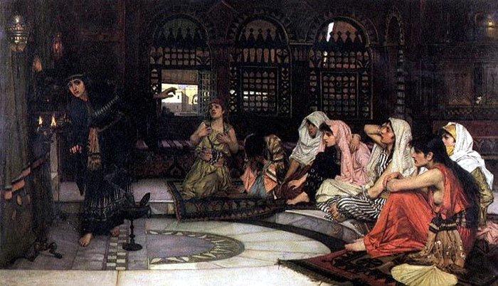 John William Waterhouse Consulting the Oracle china oil painting image